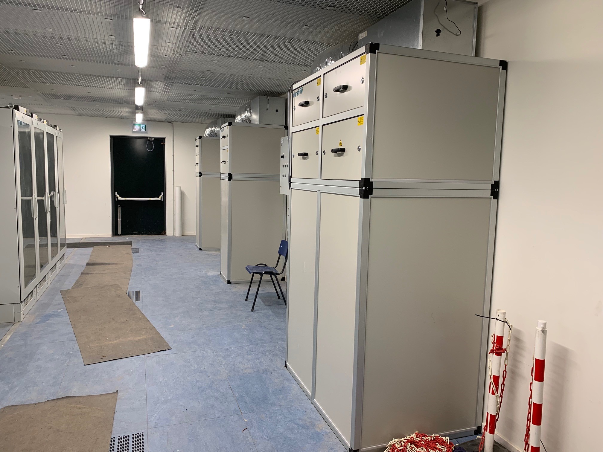 Serverruimte Koeling met PCM Units